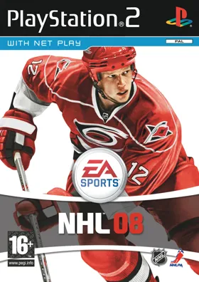 NHL 08 box cover front